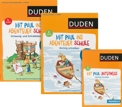 Duden Verlag - Mit Paul ins Abenteuer Schule, Schreiben